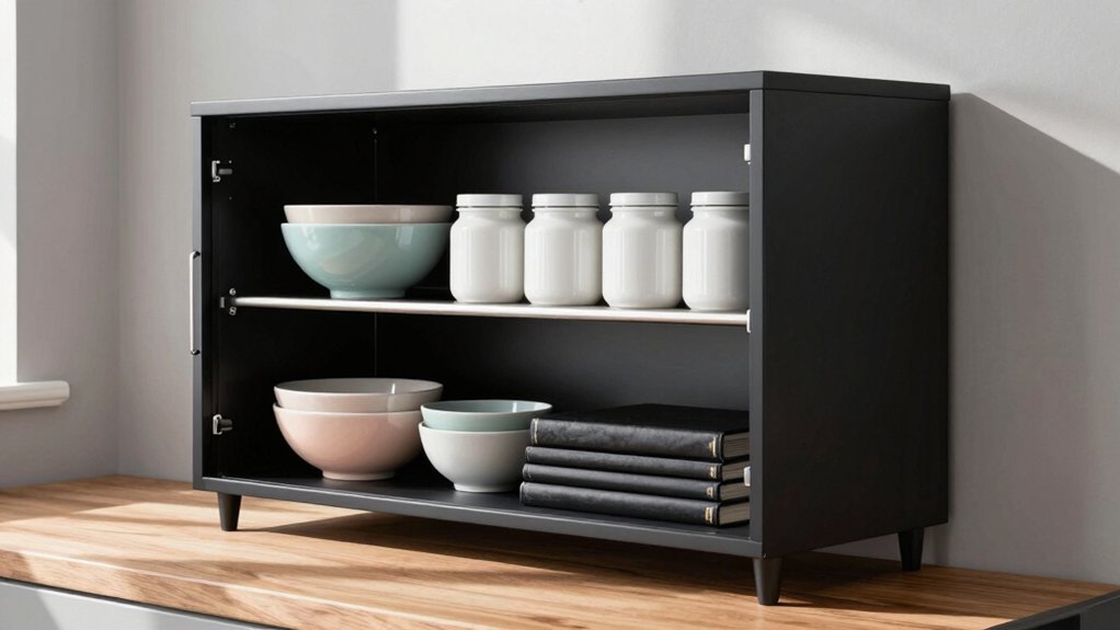 adjustable shelf organization solutions
