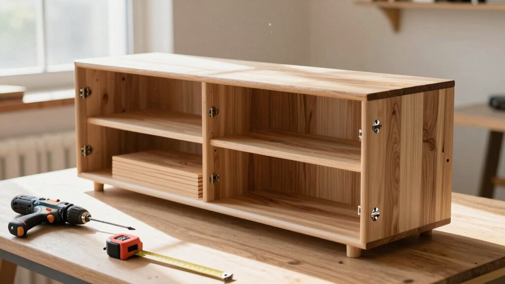 build storage cabinet stepwise