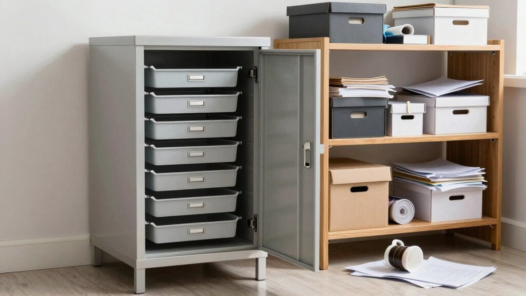 cabinets enhance organized safety