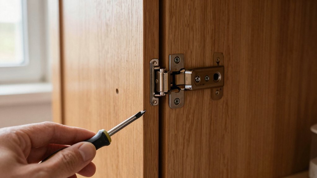 efficient cabinet hinge replacement
