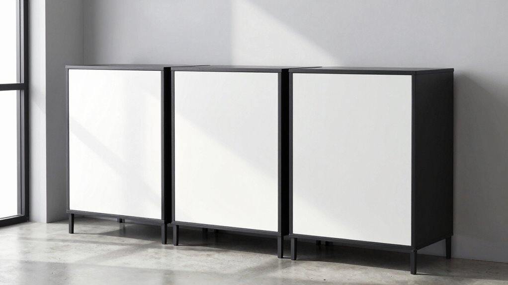 freestanding storage stability guide