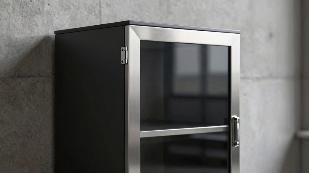 materials used for storage cabinets