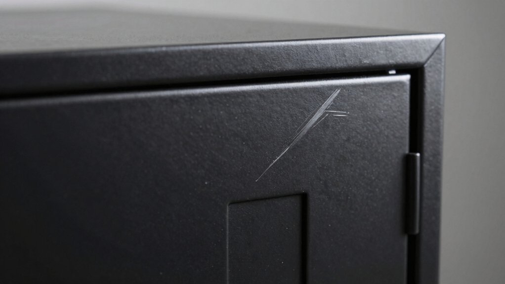 metal cabinets scratch easily