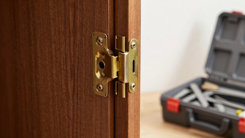 old style hinge adjustment