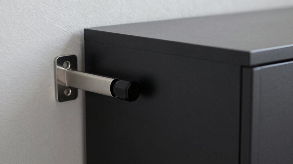 secure cabinet wall anchoring