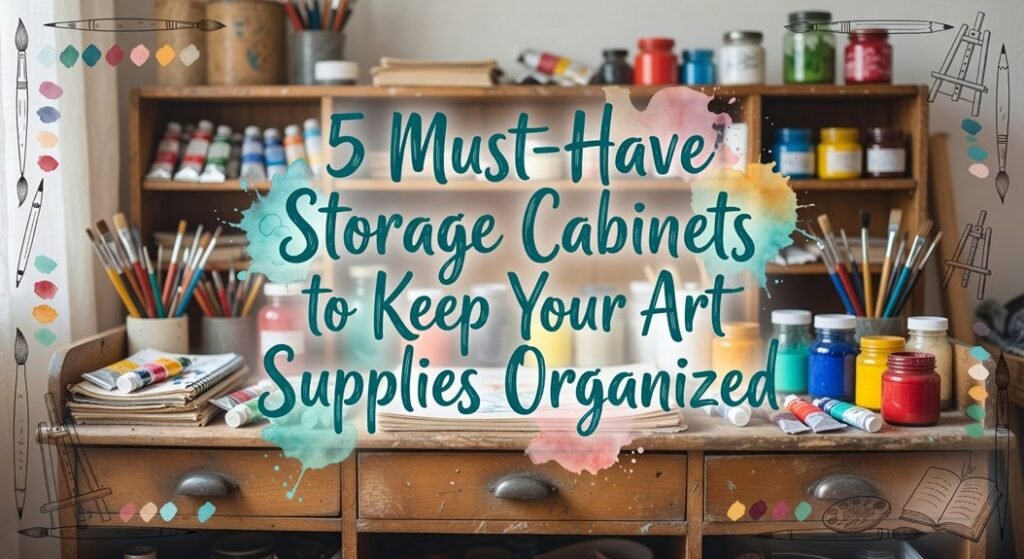 art supply storage cabinet recommendations