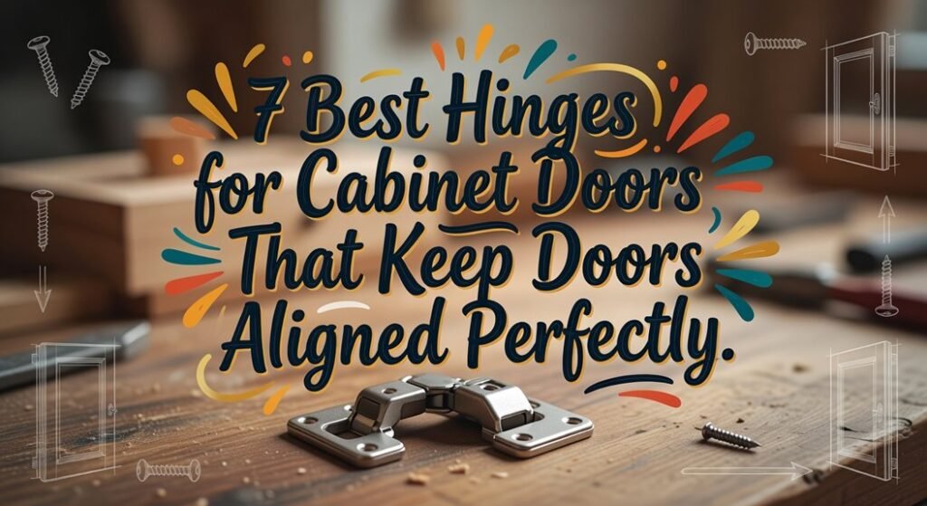 cabinet door alignment hinges