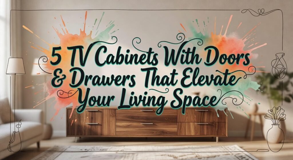 cabinets with doors drawers