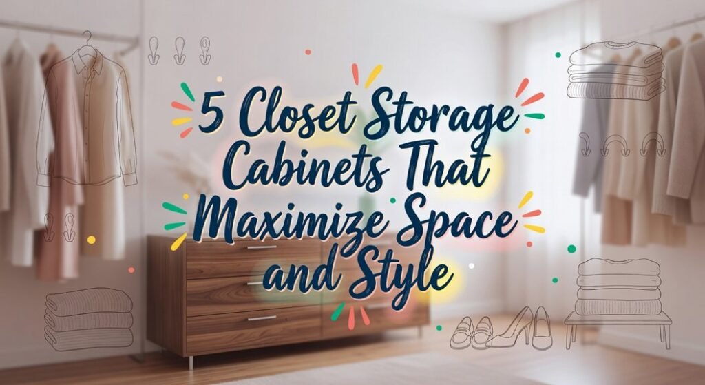 closet storage cabinet recommendations