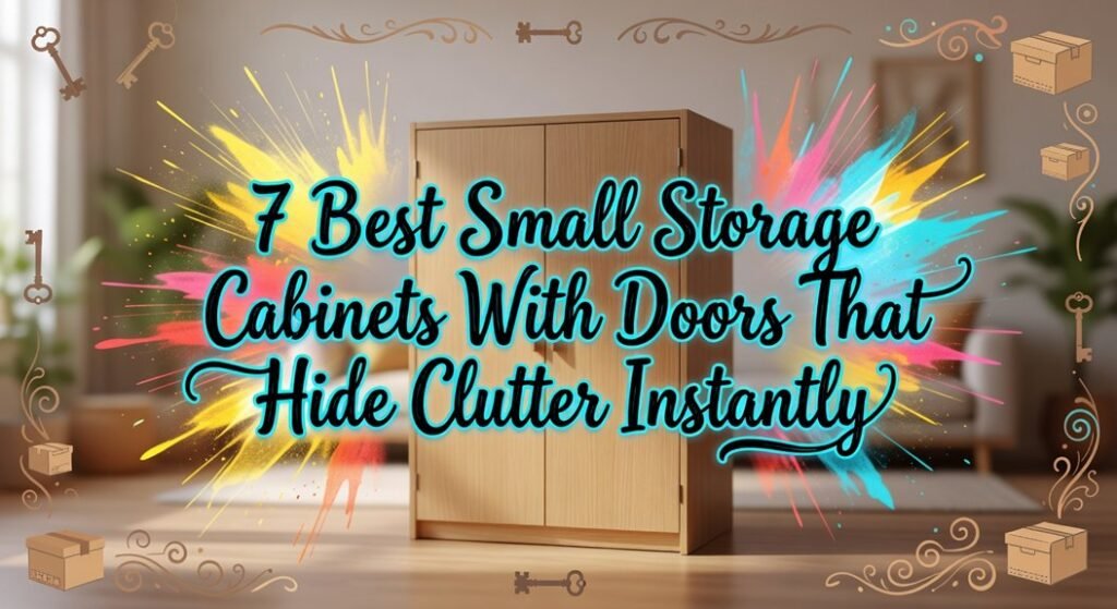 compact cabinets conceal clutter