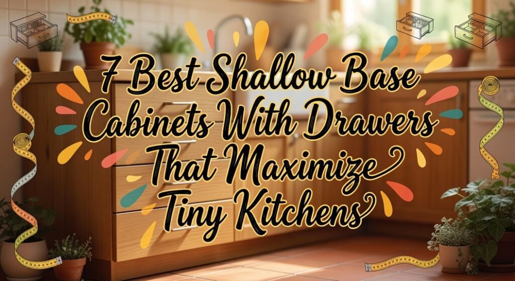 compact drawer cabinets for tiny kitchens
