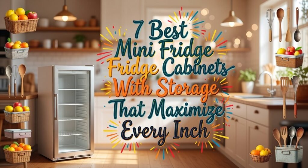 compact fridge storage solutions