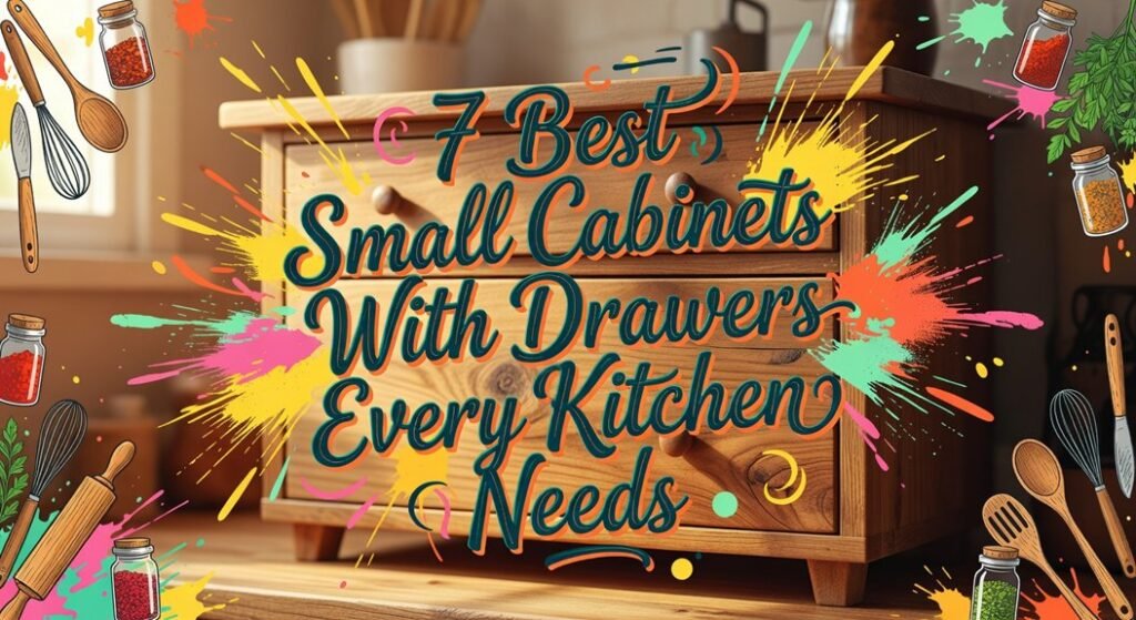 compact kitchen drawer cabinets