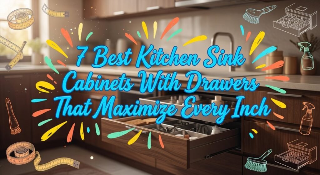 compact kitchen sink cabinets
