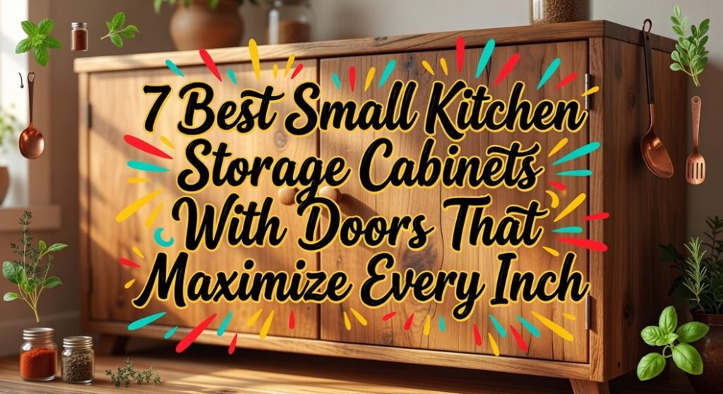 compact kitchen storage cabinets