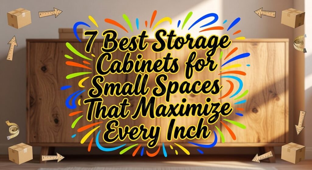 compact storage for small spaces