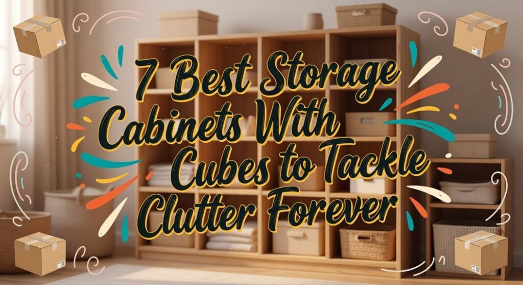 cubed storage cabinets organize
