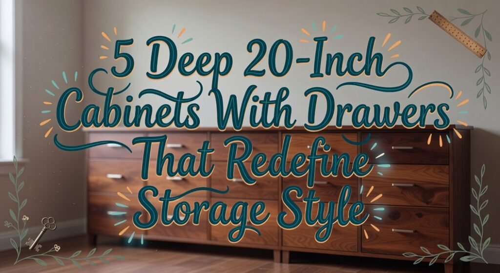 deep drawer storage cabinets