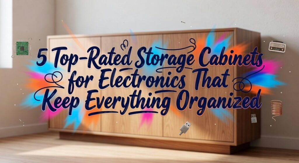 electronics organization storage solutions