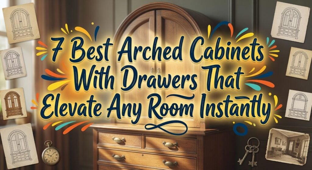 elegant arched storage solutions