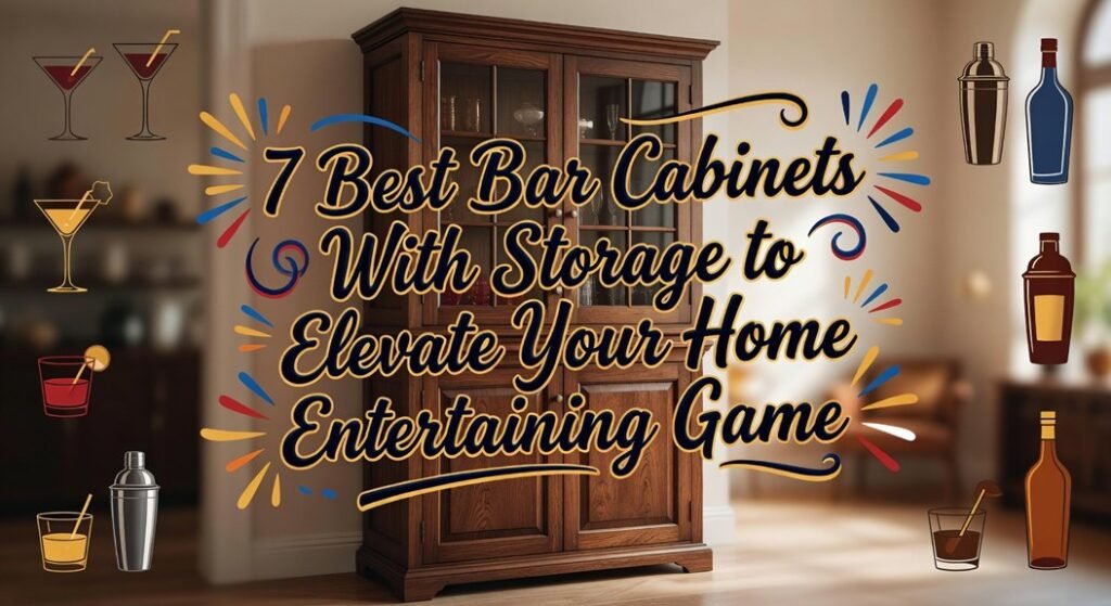 elegant bar storage solutions