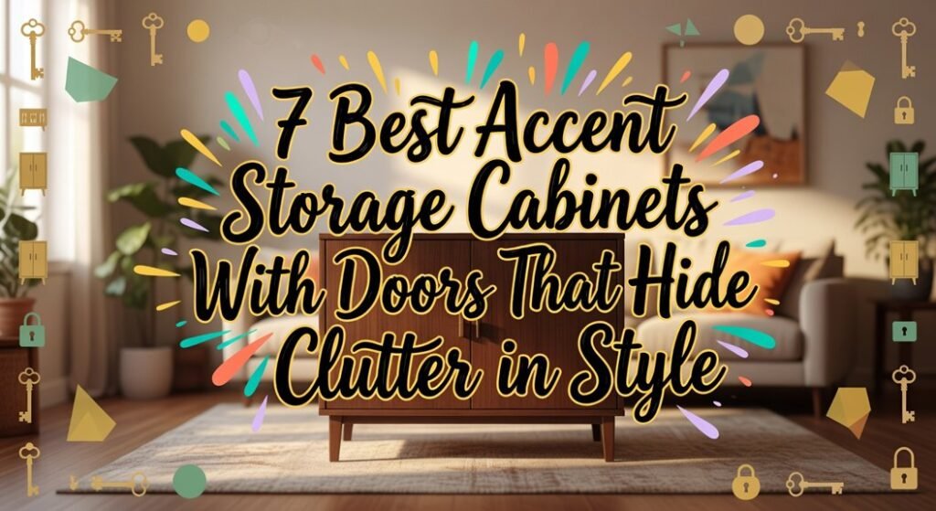 elegant hidden storage cabinets
