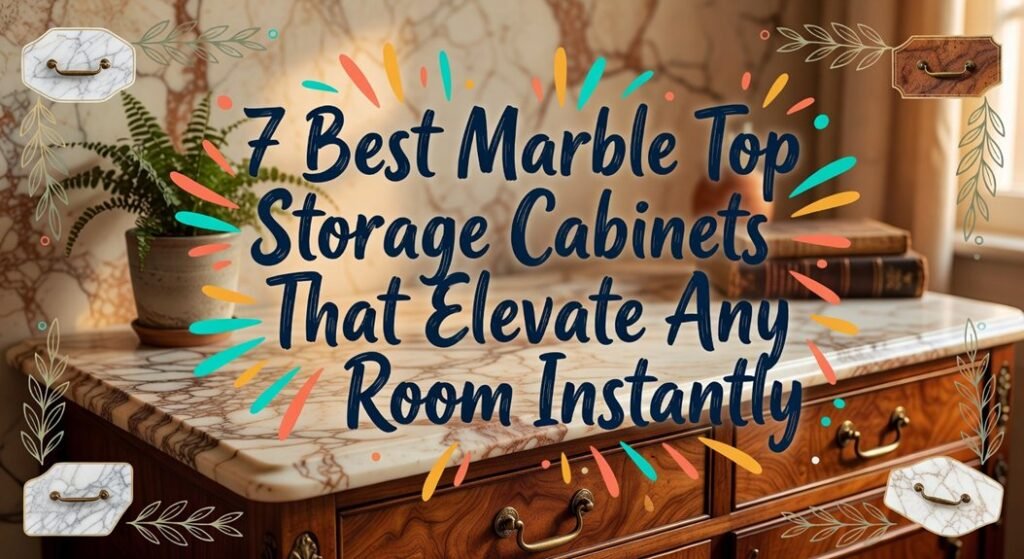 elegant marble storage solutions