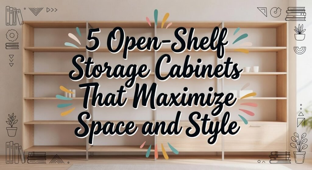 five space saving cabinets