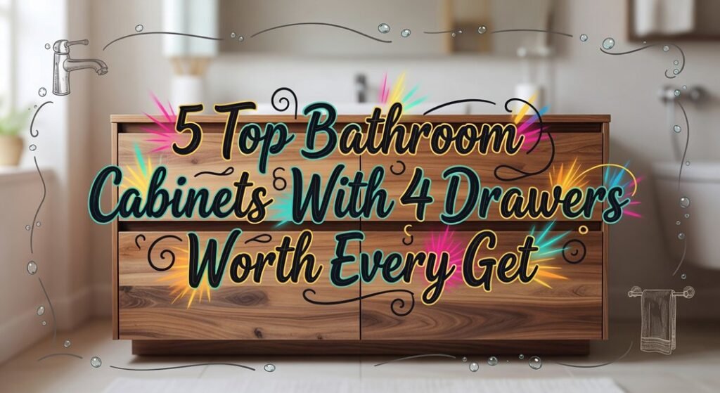 four quality drawer cabinets