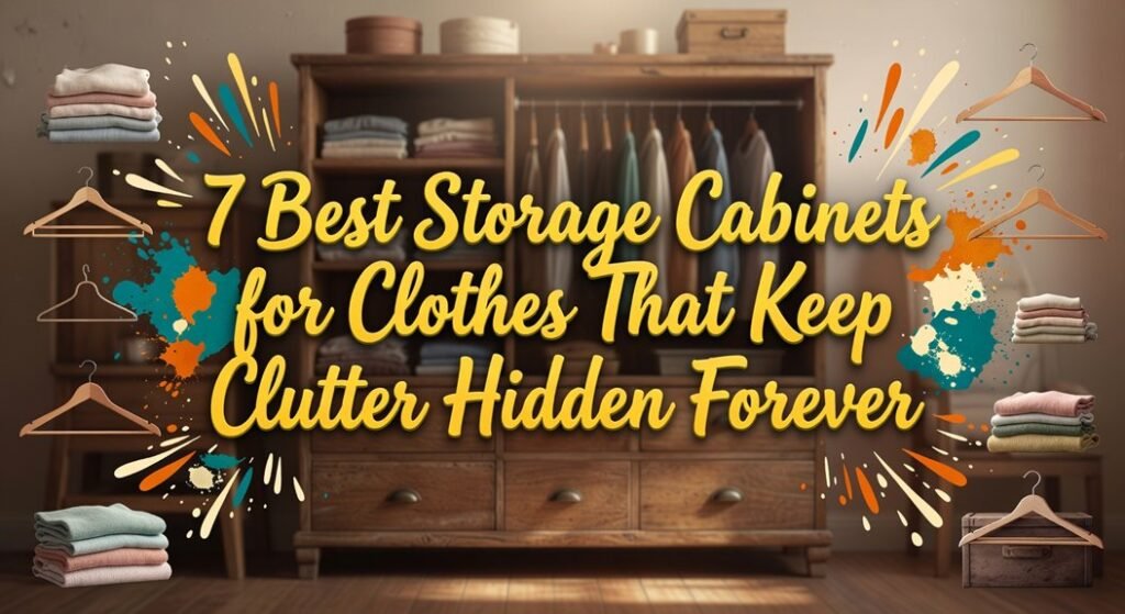 hidden clutter clothing storage