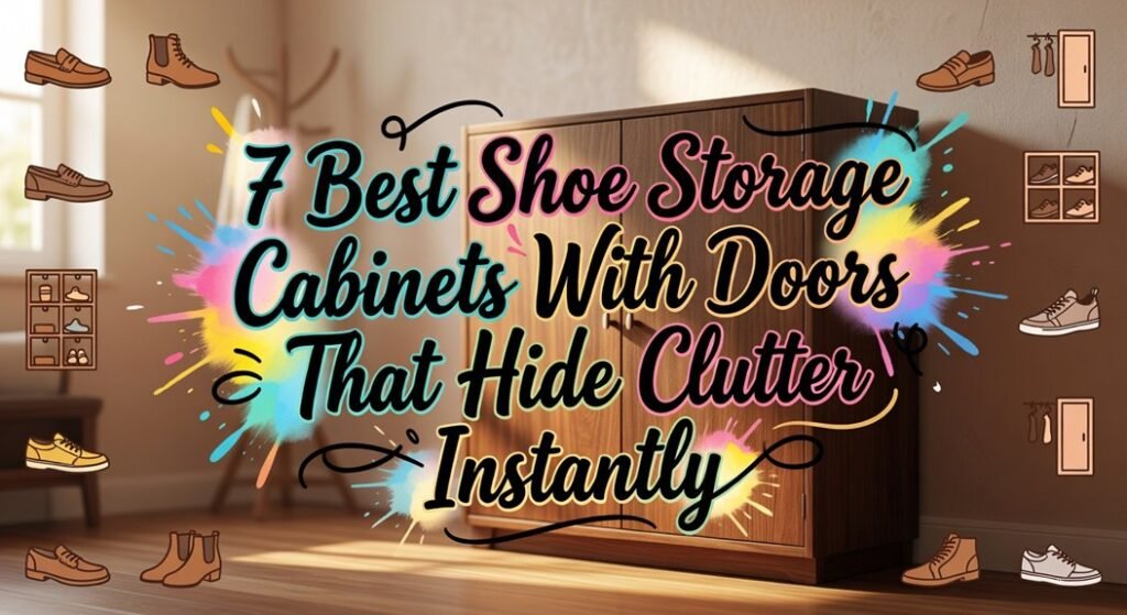 hide clutter with doors