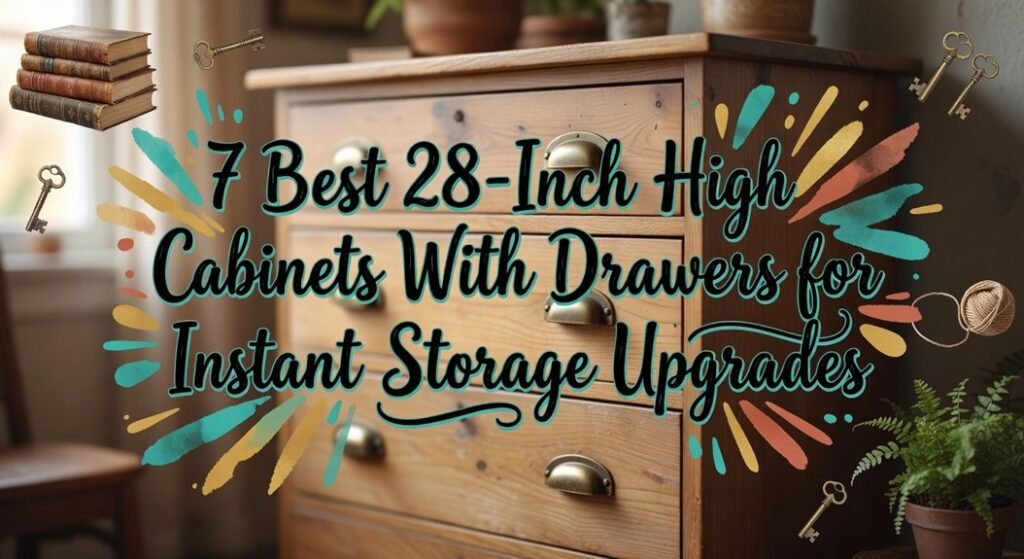 high cabinets with drawers