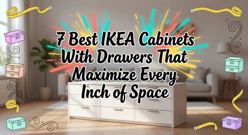 ikea cabinets maximize space