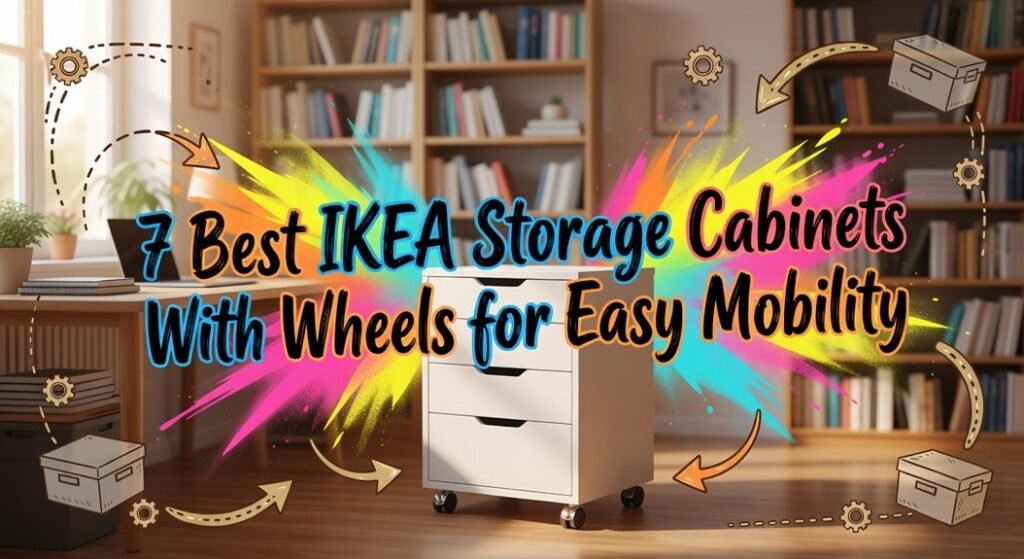 ikea mobile storage cabinets