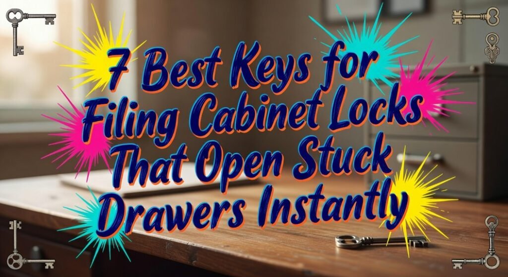instantly unlock stuck drawers