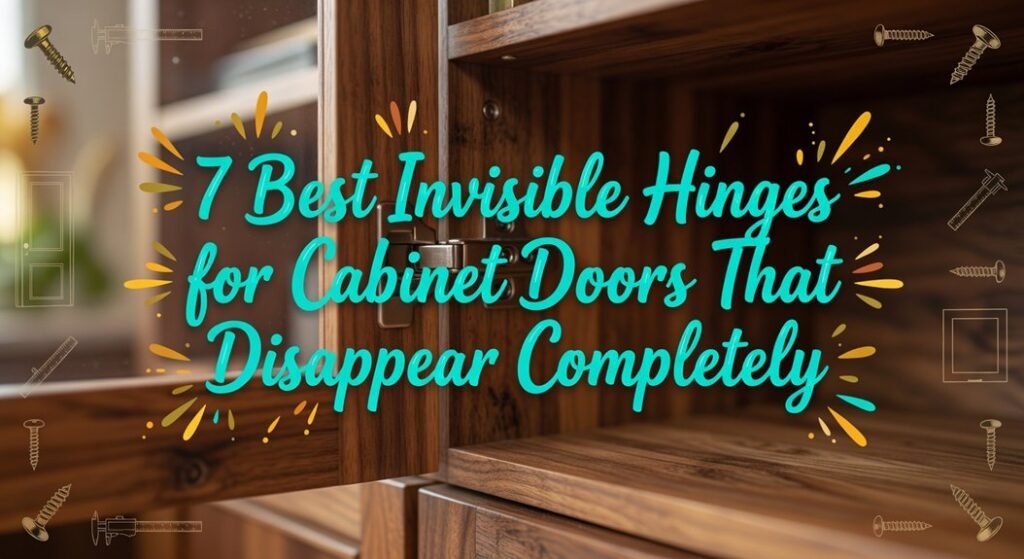 invisible cabinet hinge guide