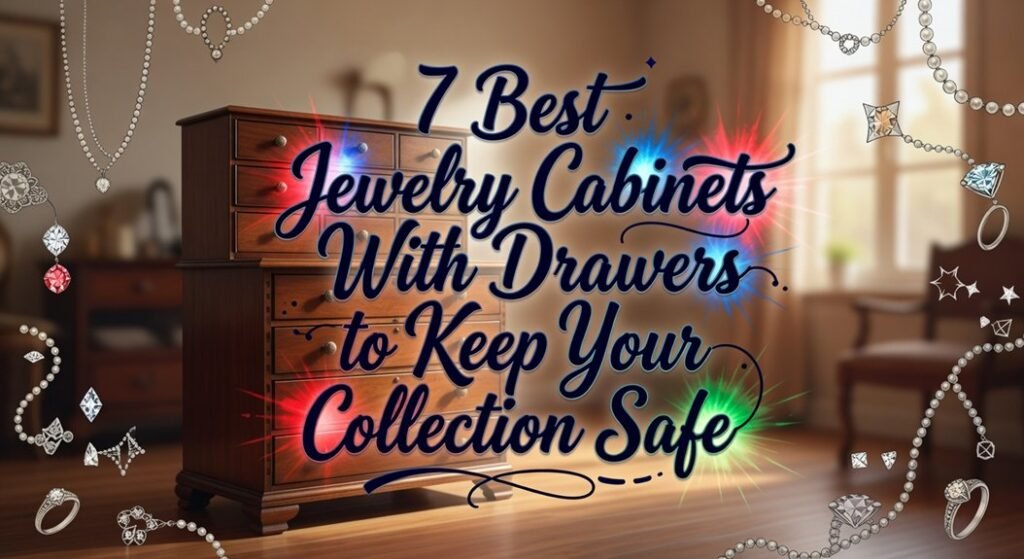 jewelry cabinets with drawers