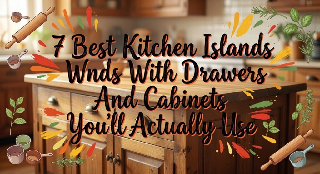 kitchen islands with storage