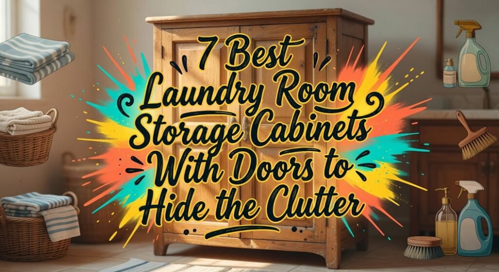 laundry room storage cabinets