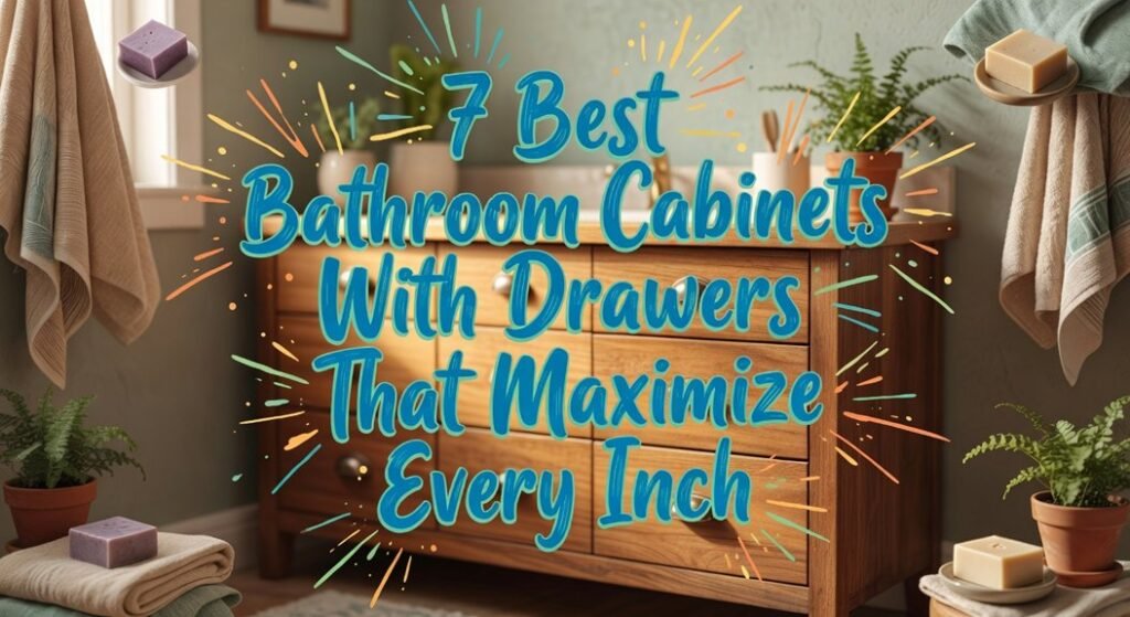 maximize bathroom cabinet space