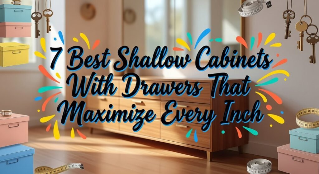 maximize space with drawers