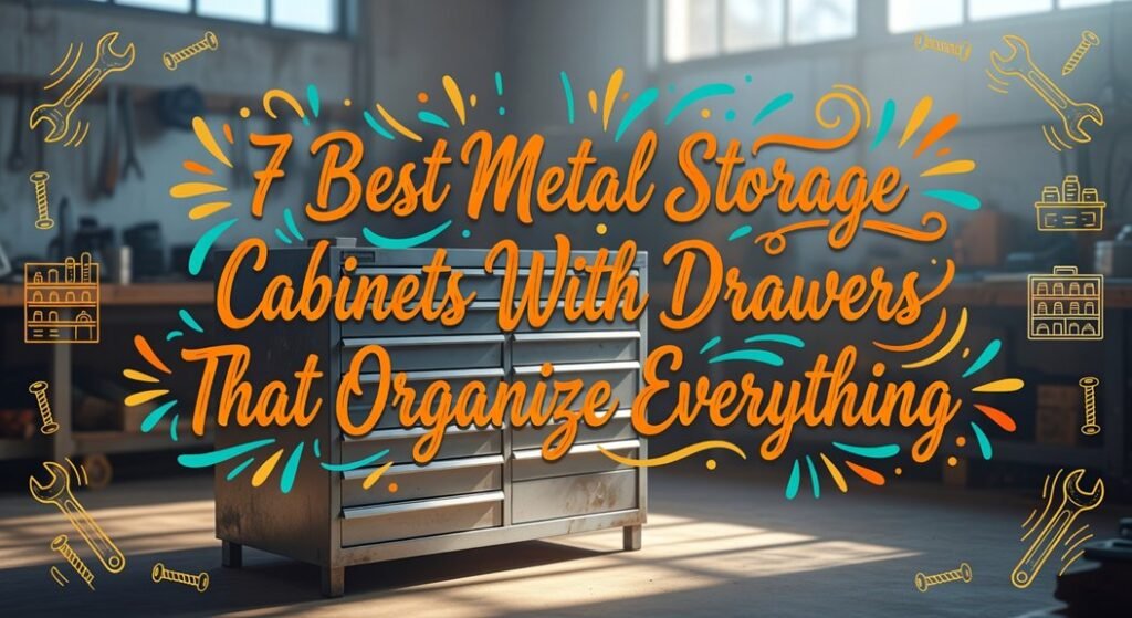 metal storage cabinets drawers