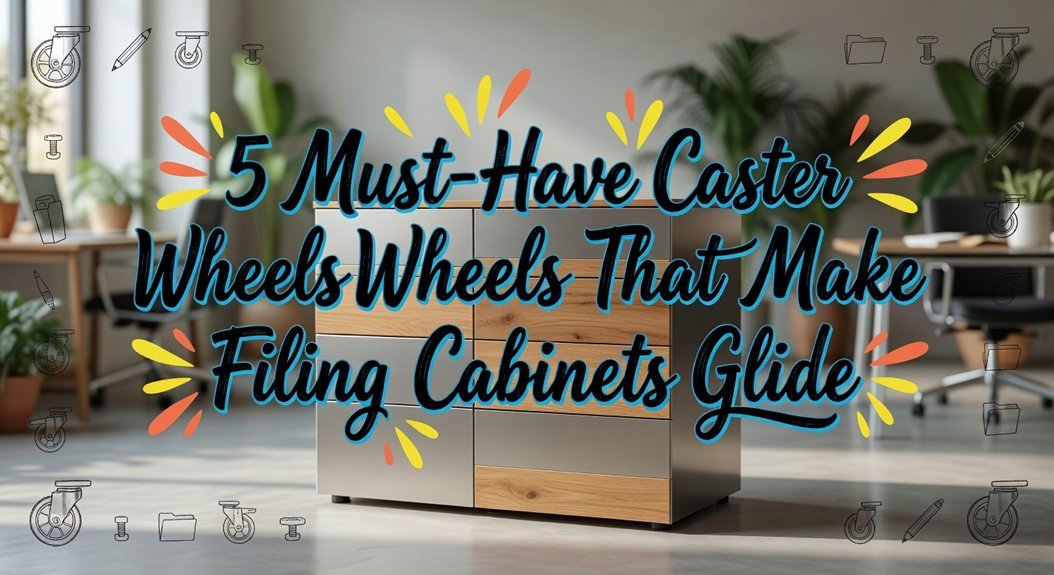5 Must-Have Caster Wheels That Make Filing Cabinets Glide