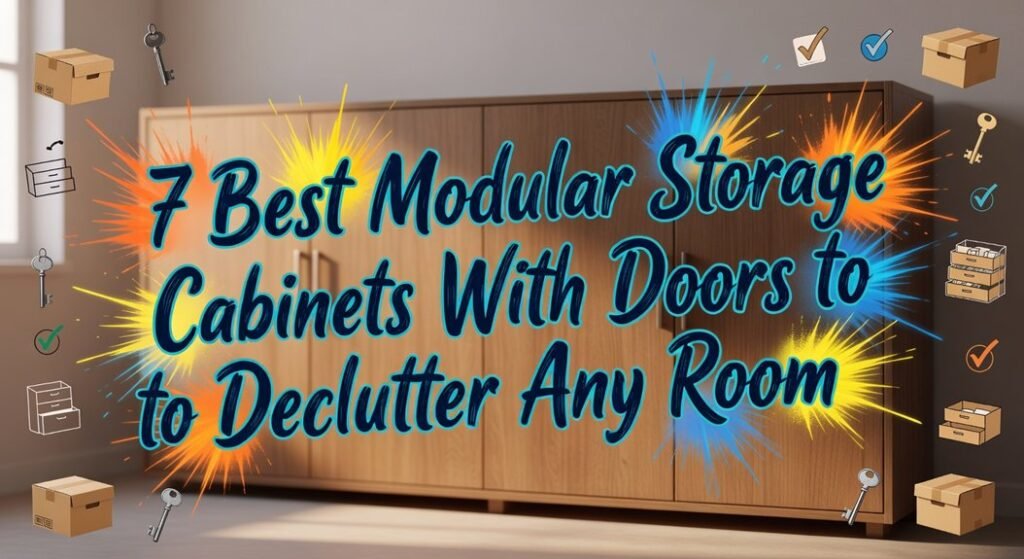modular cabinets with doors