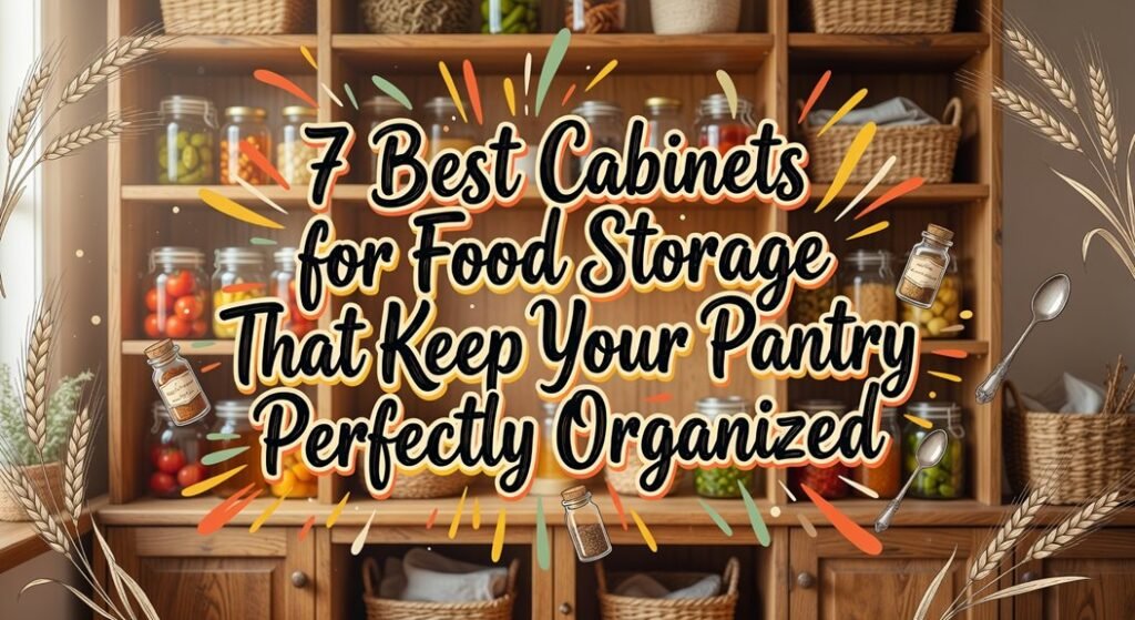 optimal pantry storage cabinets