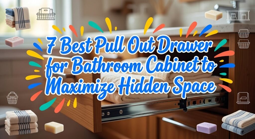 optimized bathroom drawer storage