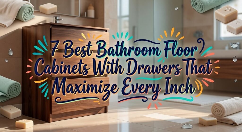 optimized bathroom storage solutions