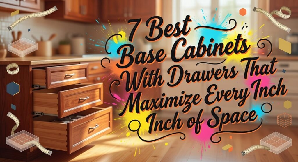 optimized drawer base cabinets