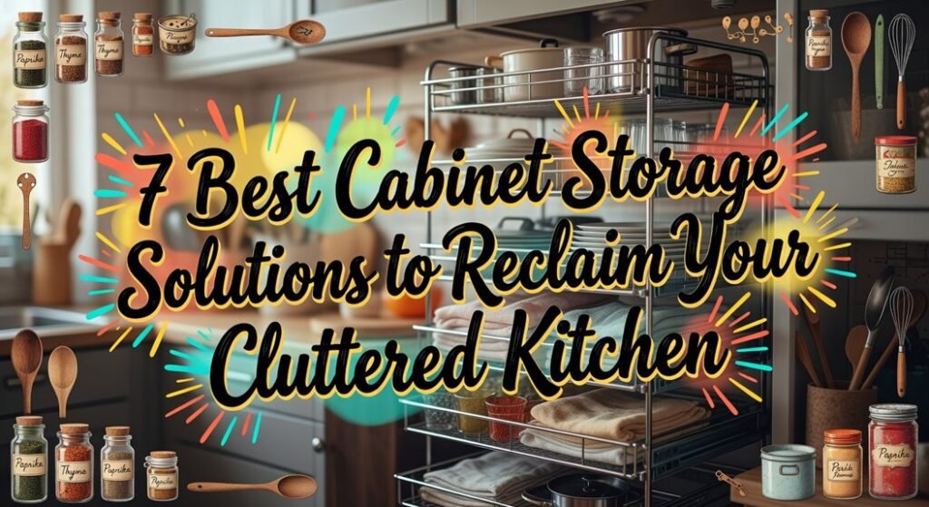 optimizing kitchen cabinet space