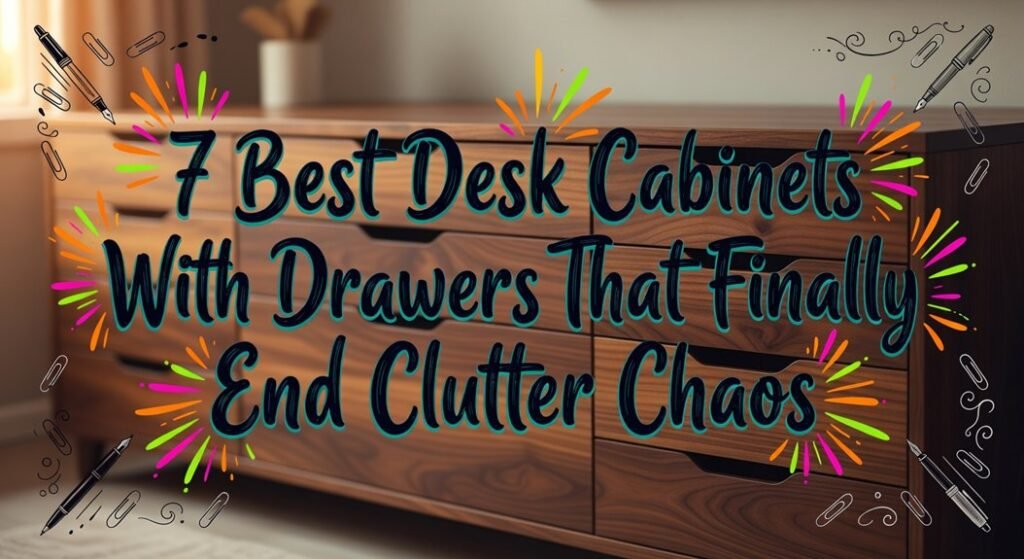 organized desk storage solutions